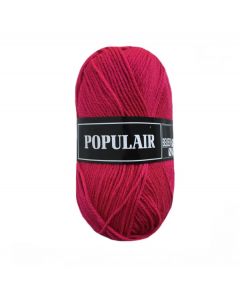 Populair Beijerkleur kleur64 roze-rood 100% Acryl Breigaren_small