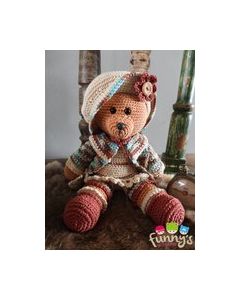 Haakpakket Funny bear Cathy